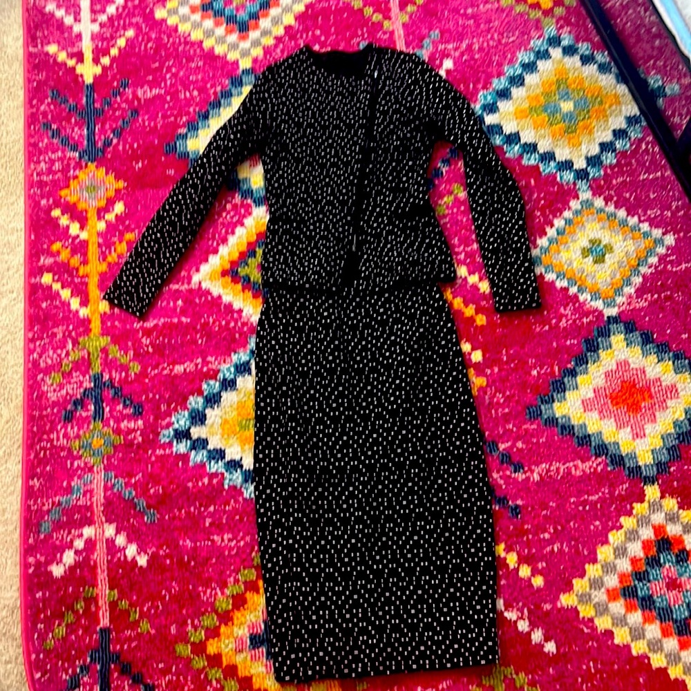 Authentic Like New Emporio Armani Bandage Skirt Suit